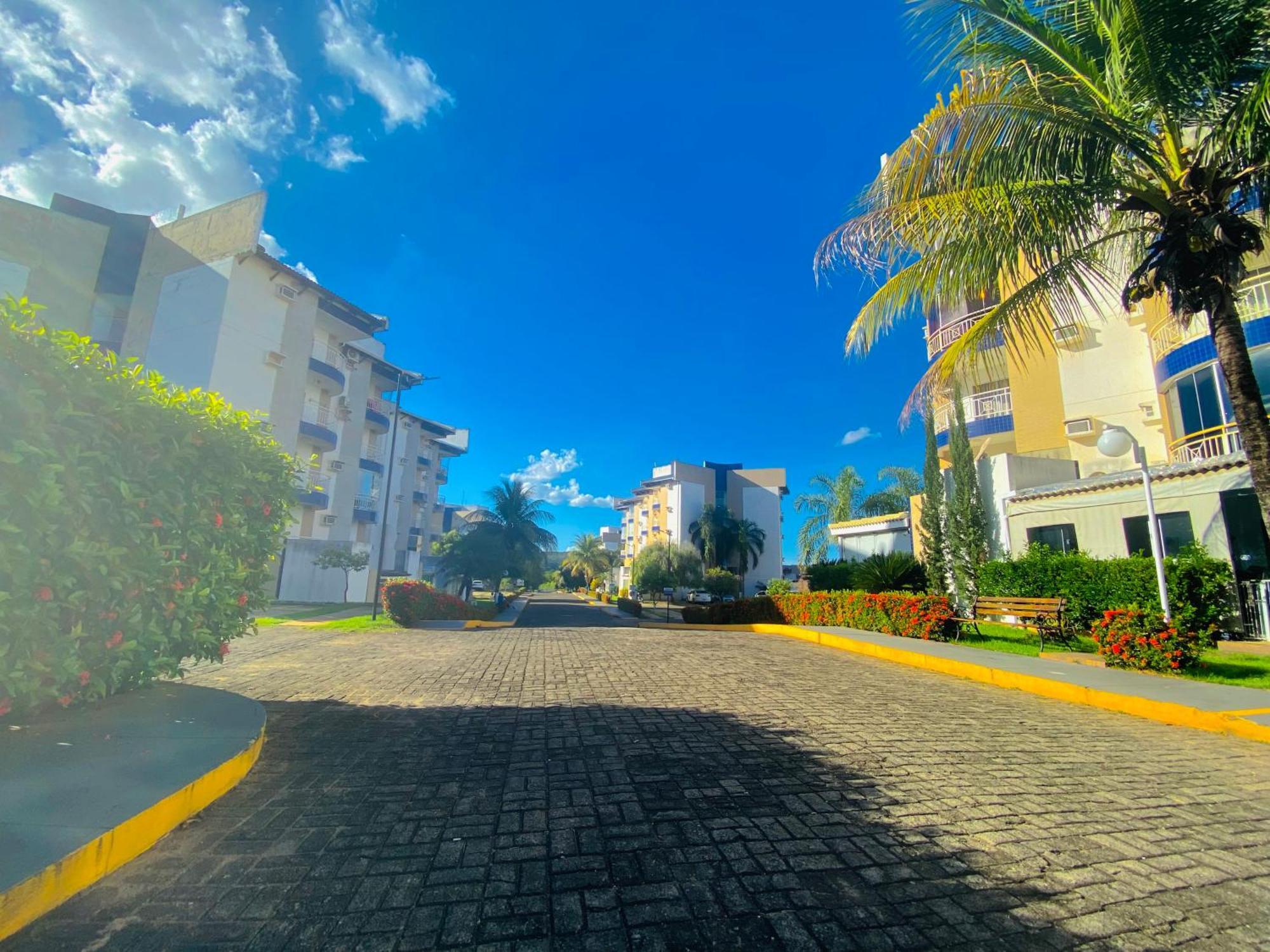 Enseada Nautico Residence De Paula Caldas Novas Bagian luar foto
